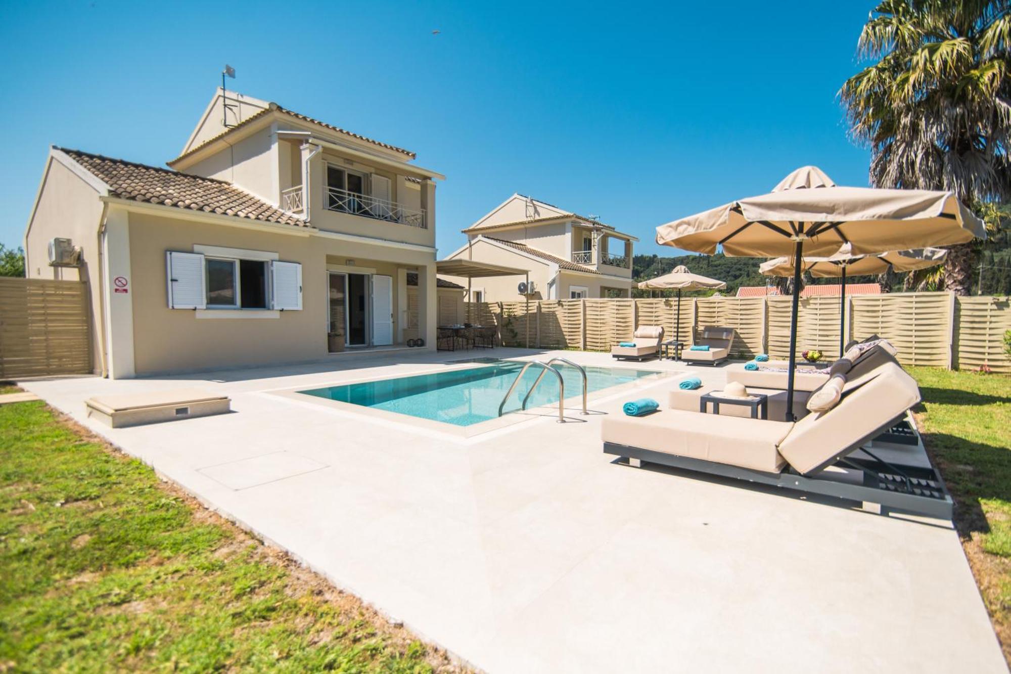 My Corfu Luxury Villa With Private Pool Sidárion Extérieur photo