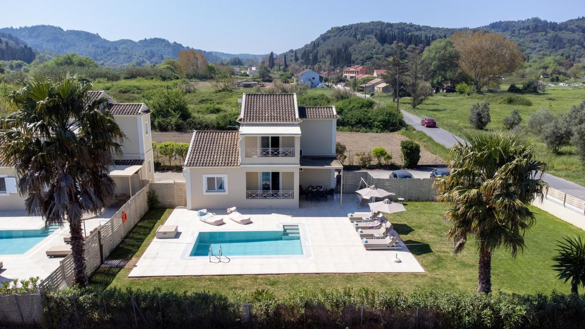 My Corfu Luxury Villa With Private Pool Sidárion Extérieur photo