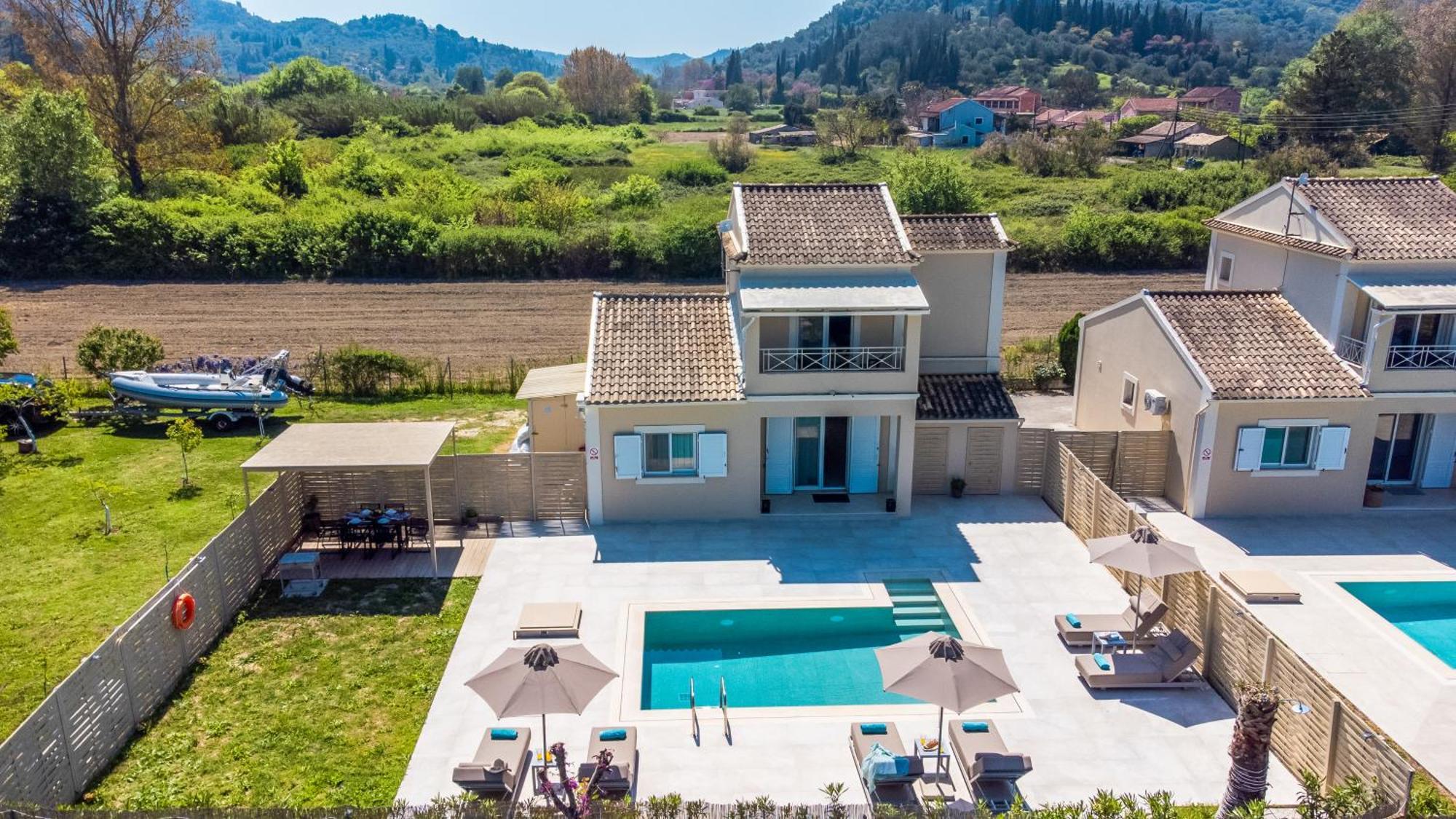 My Corfu Luxury Villa With Private Pool Sidárion Extérieur photo